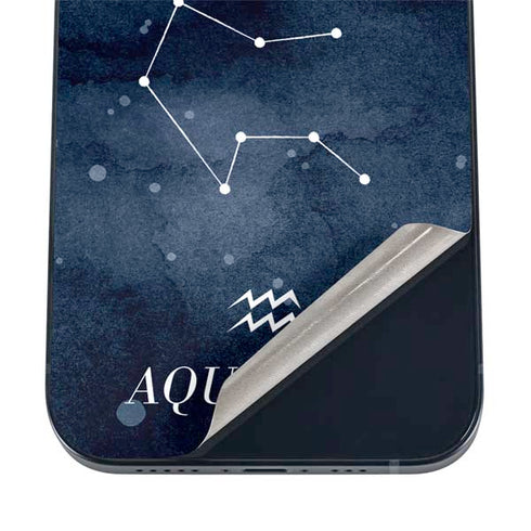 Aquarius Constellation iPhone 17 Pro Skin